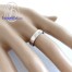 แหวนคู่ แหวนคู่เงินแท้ แหวนเพชร แหวนเงินแท้ แหวนหมั้นเพชร - RC3047di